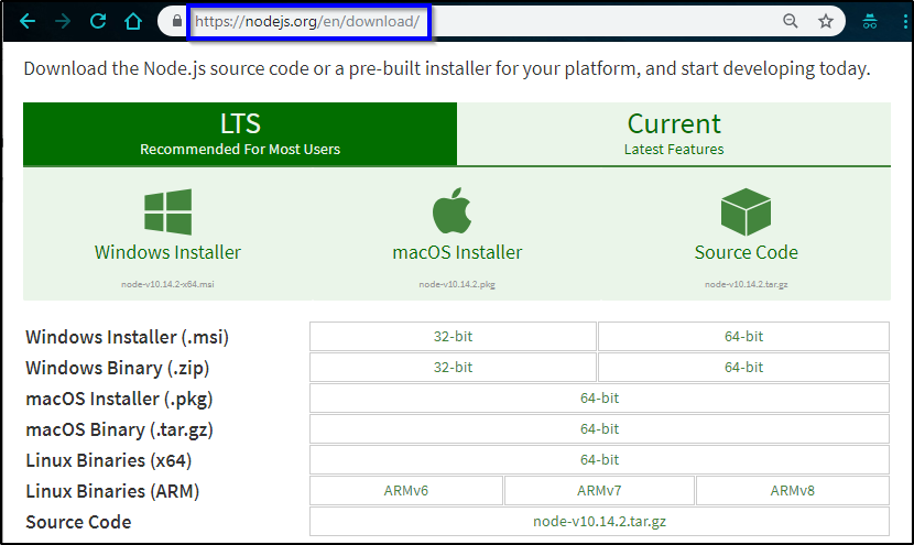 Installation Step 1 - Node JS Installation - Edureka