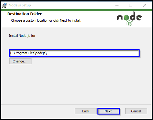 Installation Step 6 - Node JS Installation - Edureka