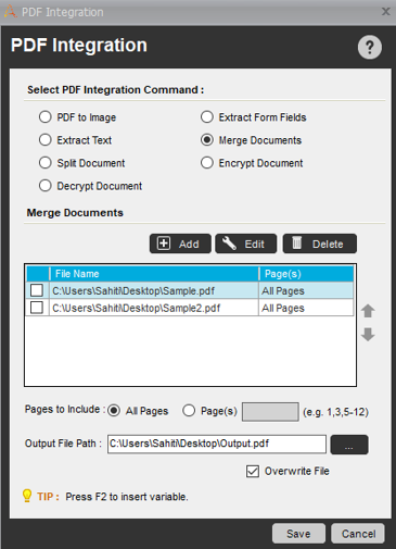Merge PDF Documents - Automation Anywhere Interview Questions - Edureka