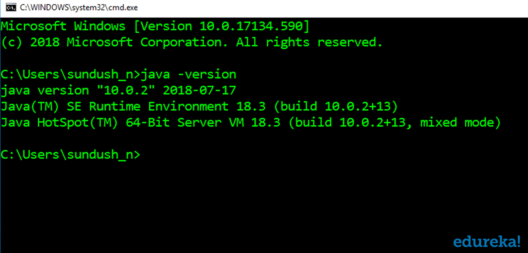 java-output-install jmeter - edureka