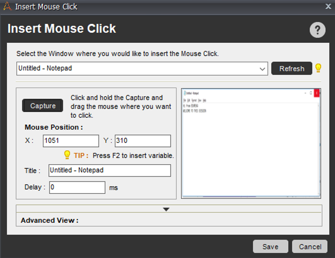 Automation Anywhere Mouse Clicks- Automation Anywhere Examples - Edureka