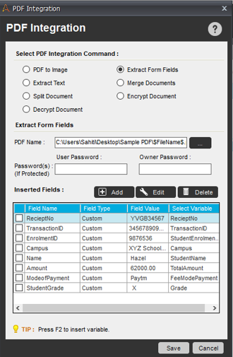 Multiple PDFs - Automation Anywhere Examples - Edureka