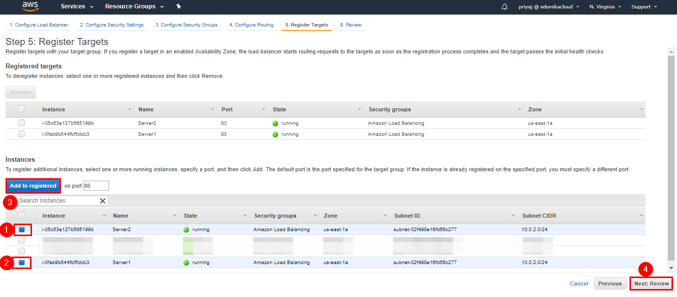 Create Load Balancer - Elastic Load Balancer - Edureka