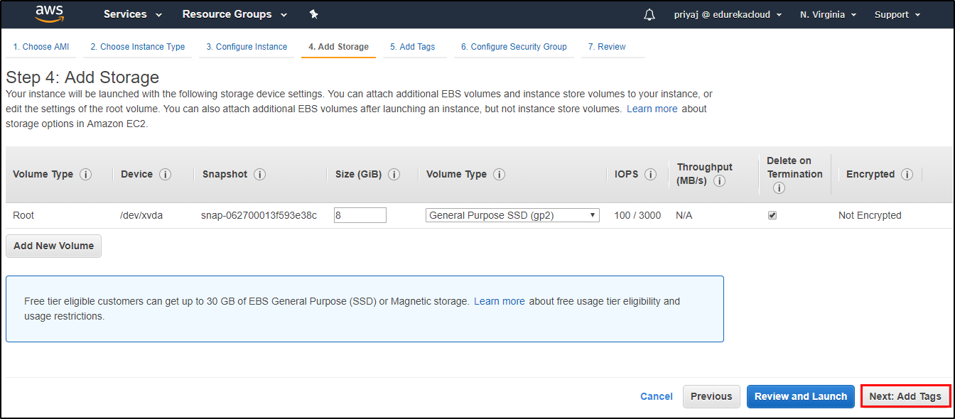 Create EC2 Instance - Elastic Load Balancer Tutorial - Edureka