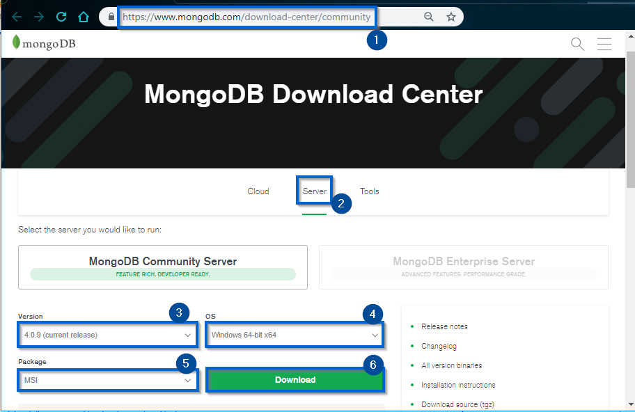 MongoDB Install - Node.js MongoDB Tutorial - Edureka