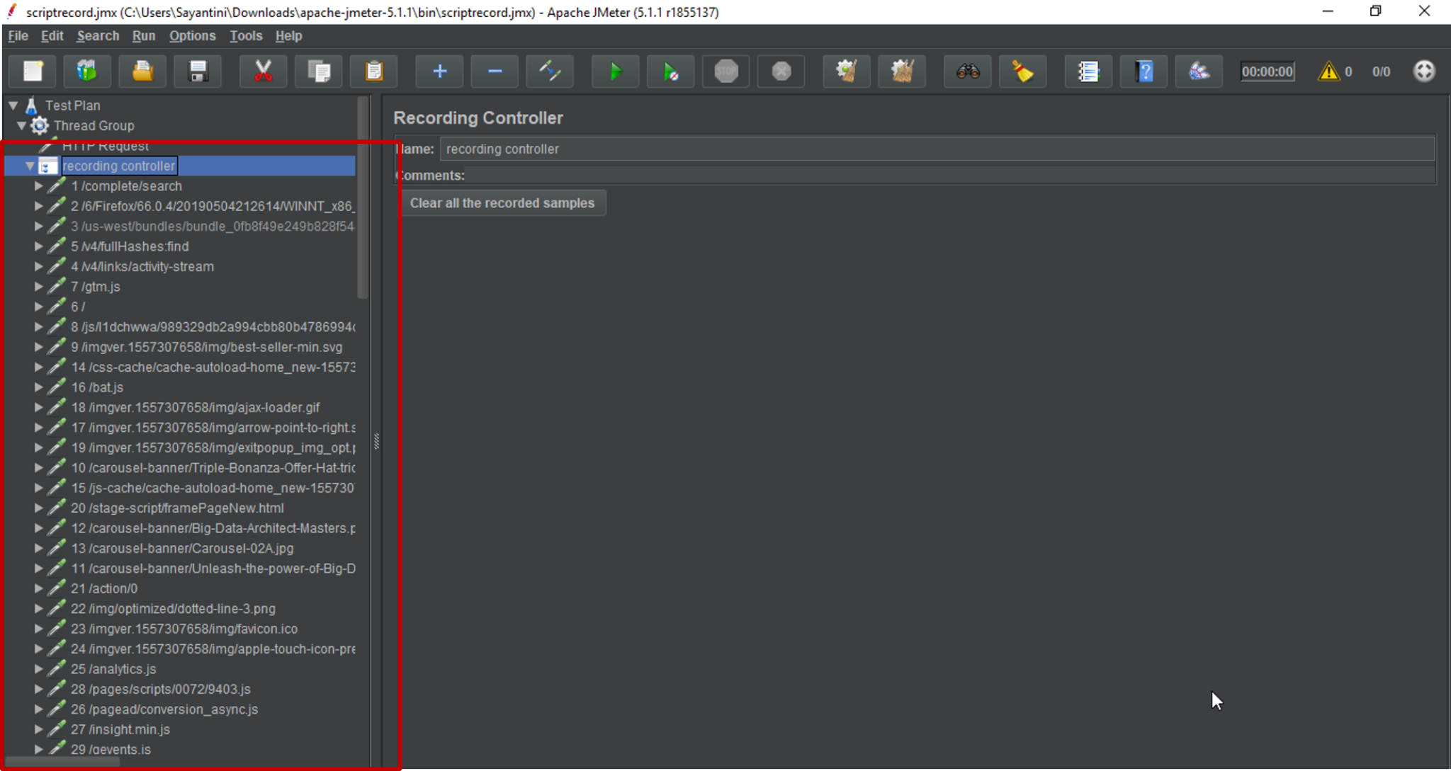 Script Recording - JMeter Script Recording - Edureka