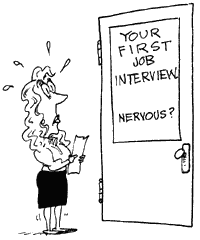 First job interview
