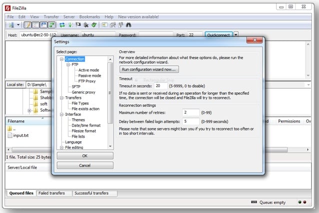 Connecting to the corresponding cluster server