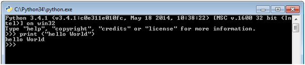 Python 101 - Hello World Program
