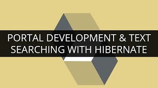 Portal Development and Text Searching with Hibernate