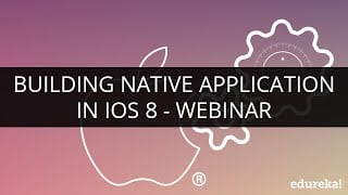 Building Native Application In IOS 8