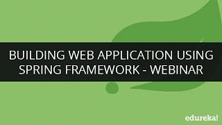 Building Web Application Using Spring Framework