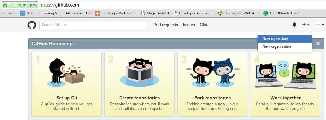new-repository-git-and-github