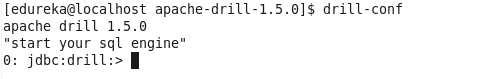 Drill-shell-Apache-Drill