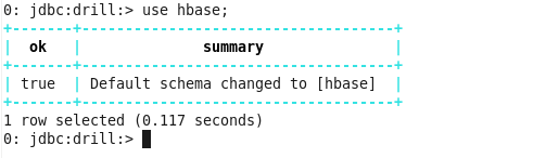 use-hbase-apache-drill