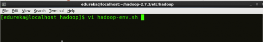 Editing Hadoop-env - Install Hadoop - Edureka