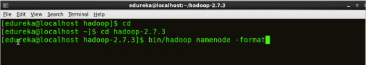 Formatting NameNode - Install Hadoop - Edureka