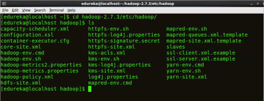 Hadoop configuration files - Install Hadoop - Edureka