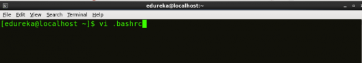 Open bash - Install Hadoop - Edureka