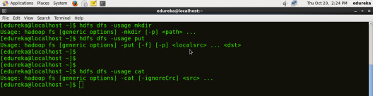 Help for Individual Command - HDFS Commands - Edureka