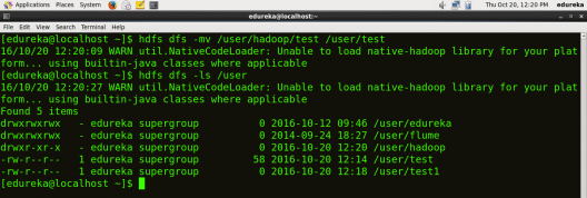 Move Files from Source to Destination - HDFS Commands - Edureka