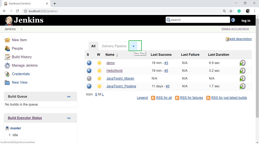 build pipeline dashboard final parts 