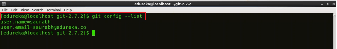 Centos Git Installation Step 17 - Install Git - Edureka