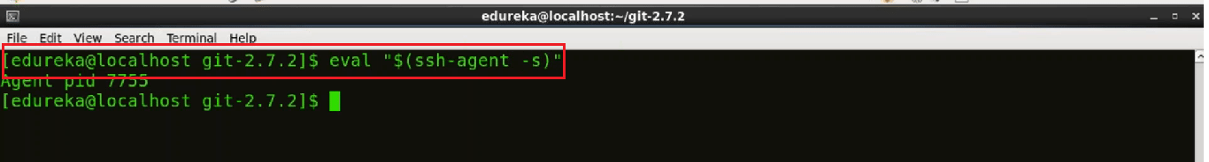 Centos Git Installation Step 19 - Install Git - Edureka