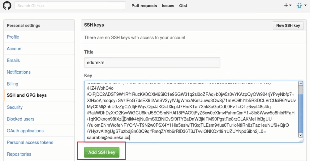 Centos Git Installation Step 24 - Install Git - Edureka