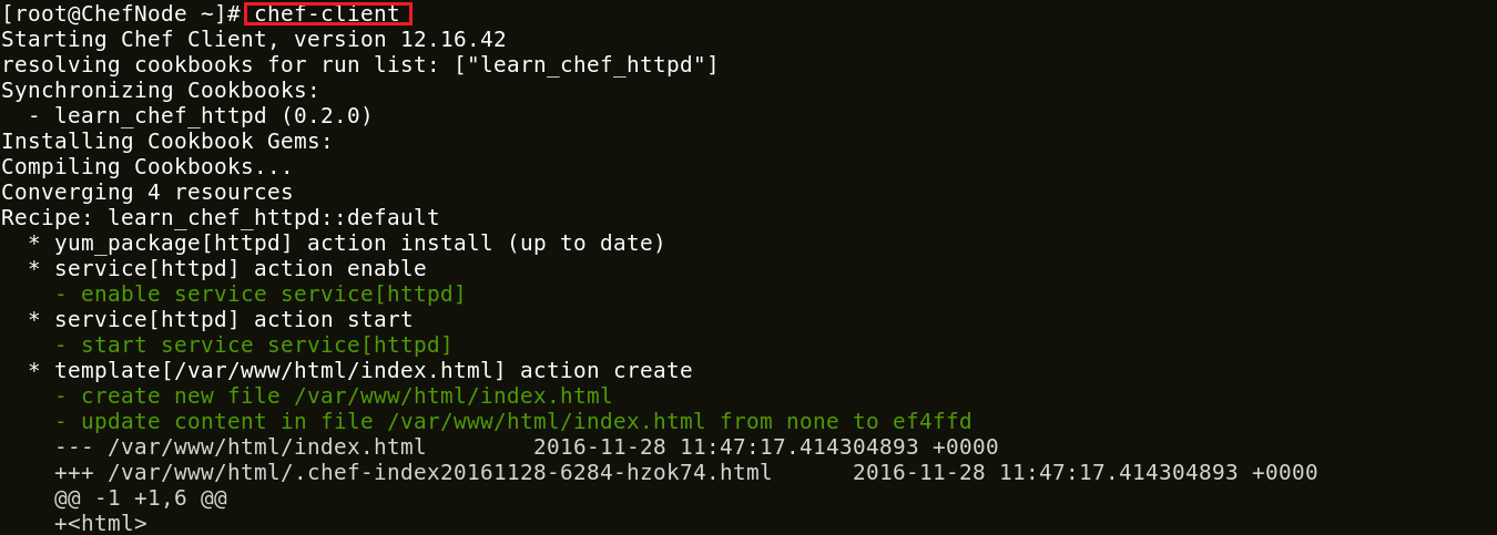 Execute Chef-Client - Install Chef - Edureka