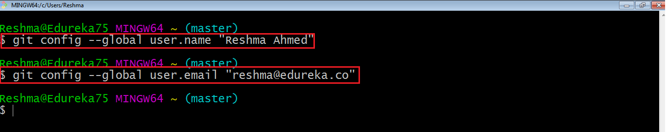 Git Windows Configuration - Install Git - Edureka