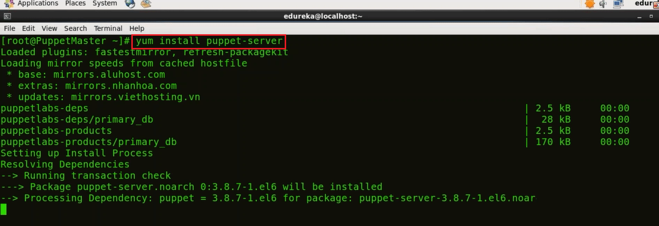  Install Puppet Master - Install Puppet - Edureka