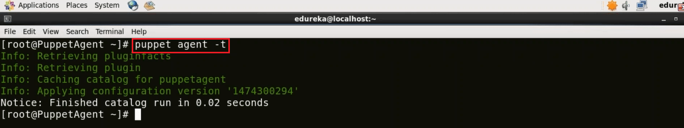 Puppet Agent Update - Install Puppet - Edureka