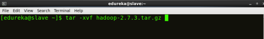 Extract Hadoop tar file - Hadoop Multi Node Cluster - Edureka