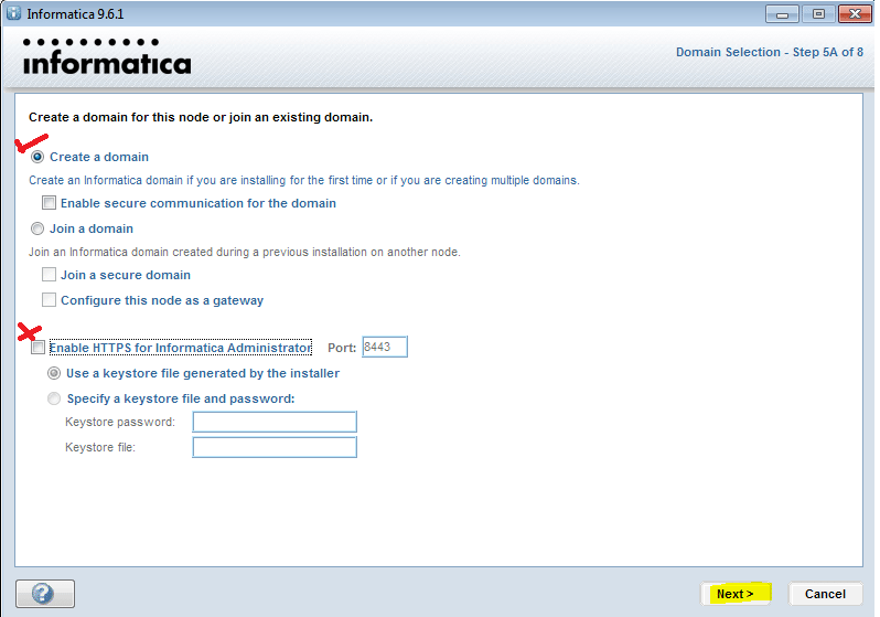 Informatica-installation-domain-1 - Informatica installation - Edureka