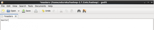 masters - Hadoop Multi Node Cluster - Edureka