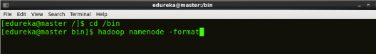 Namenode format - Hadoop Multi Node Cluster - Edureka