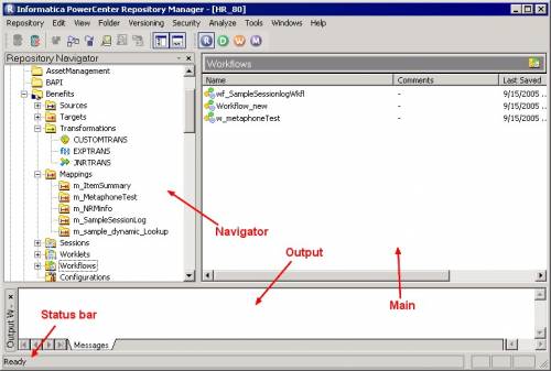 informatica-tutorial-powercenter-repository-manager-window