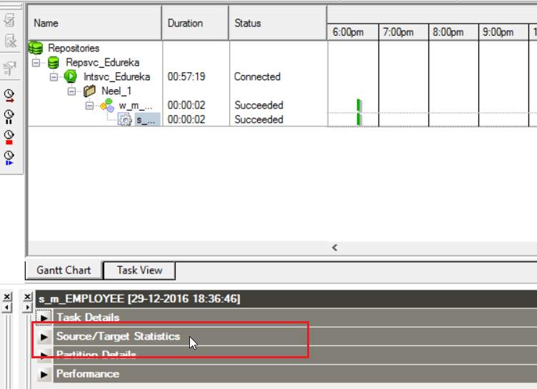 Source Target Statistics - Informatica ETL - Edureka