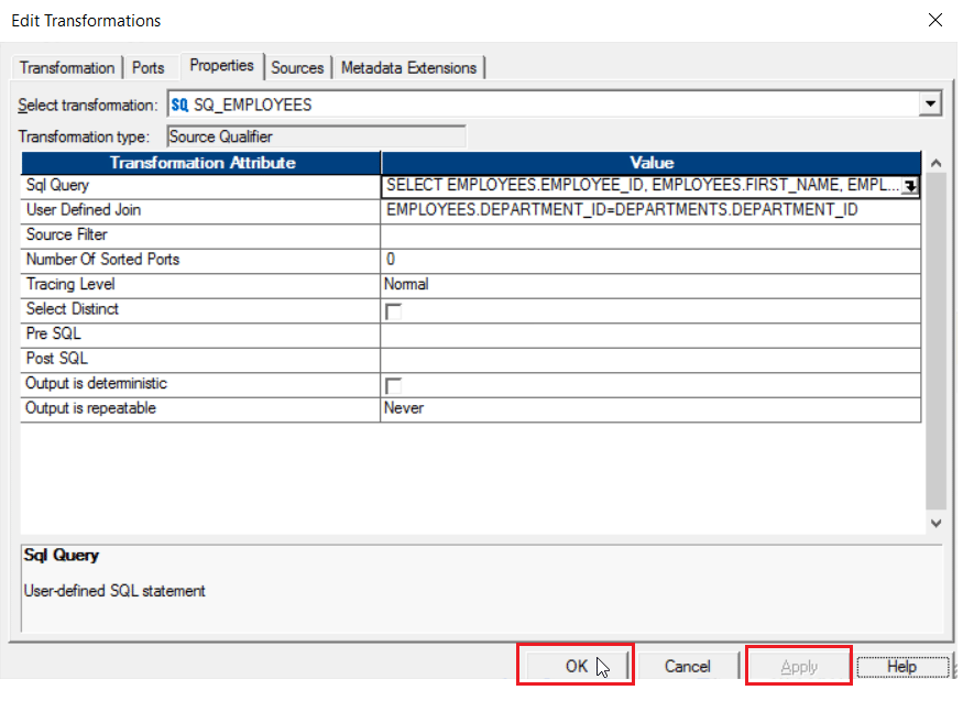 Updating Source Qualifier - Informatica ETL-Edureka