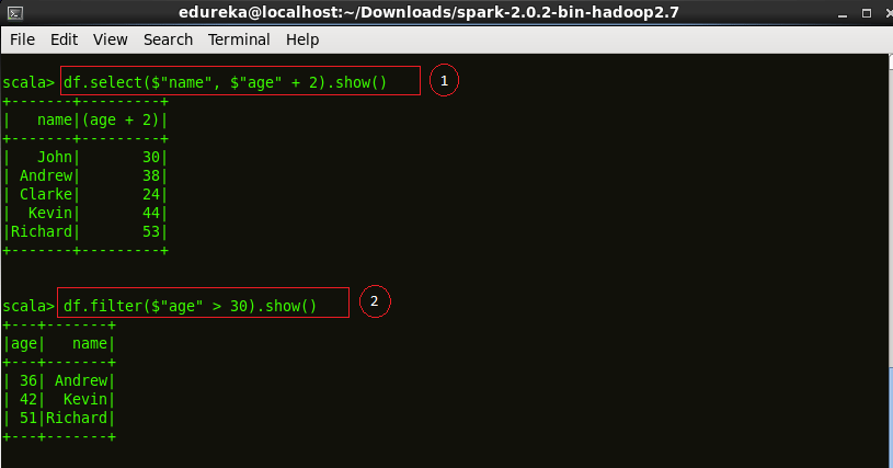 Dataset Filter Operation- Spark SQL - Edureka