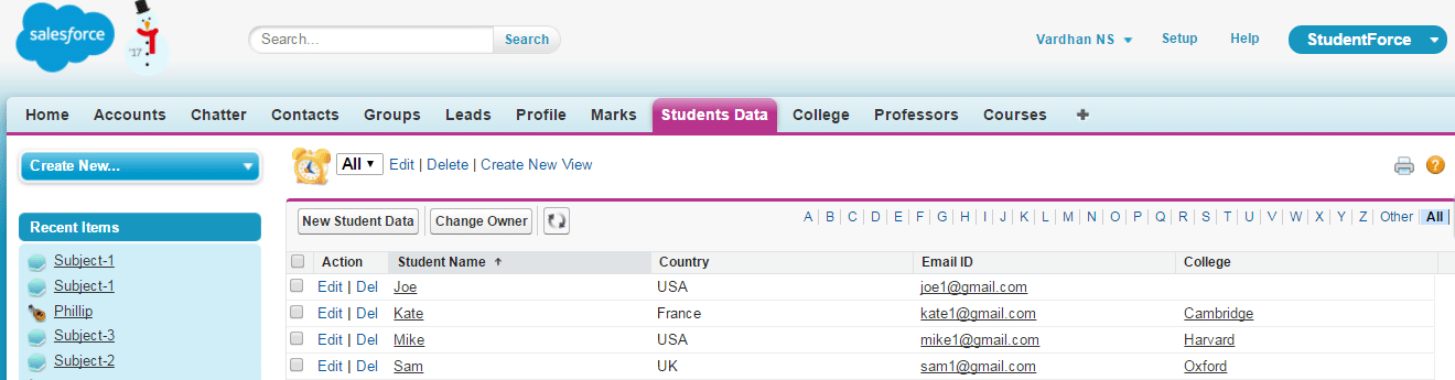 lookup relationship - salesforce tutotial - edureka