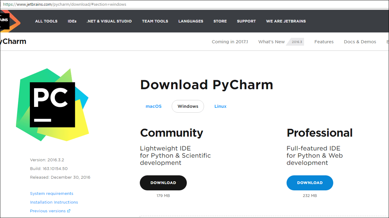 PyCharm Installation - Python Programming Language - Edureka