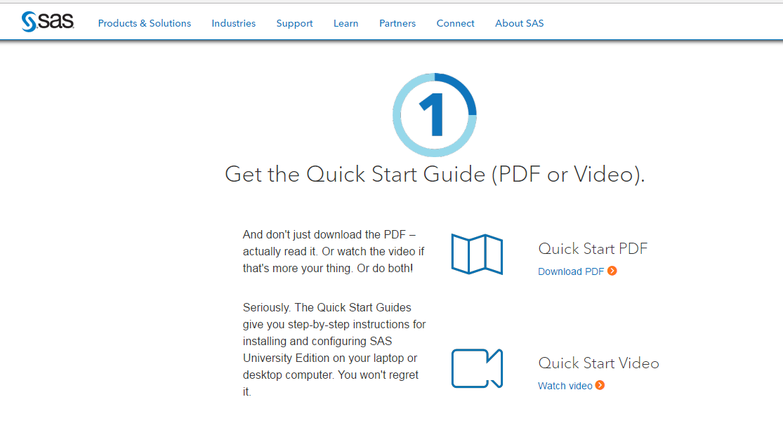 Quickstart Guide - SAS Tutorial - Edureka