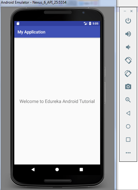 Emulator - Android Tutorial - Edureka