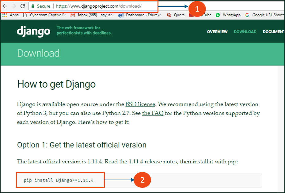 DjangoInstallation - Django tutorial - Edureka