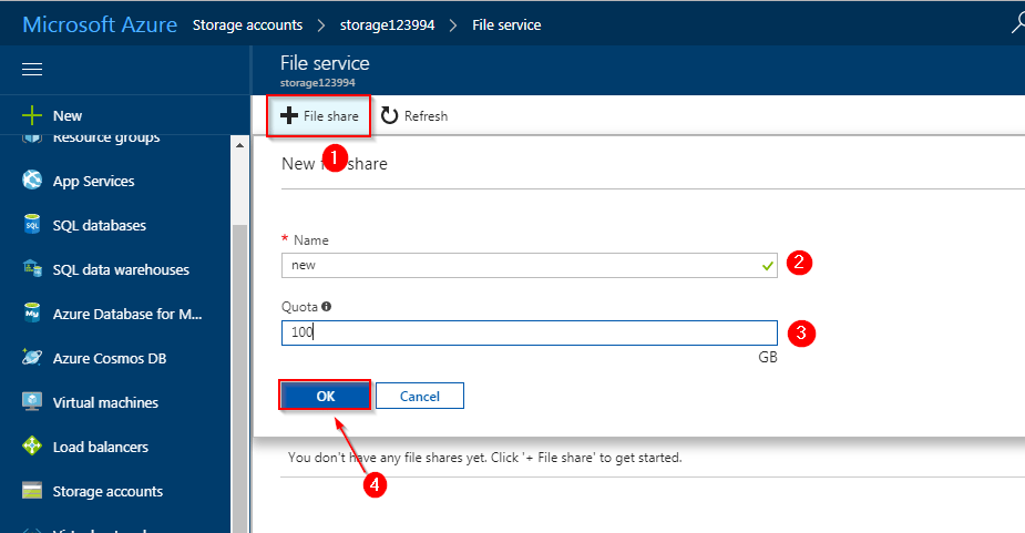 Create File Service - Azure Storage Tutorial - Edureka