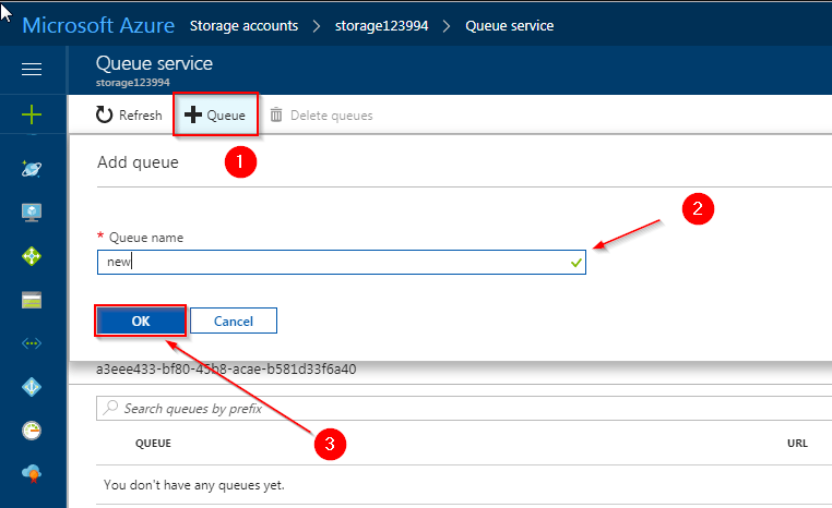 Create Queue - Azure Storage Tutorial - Edureka