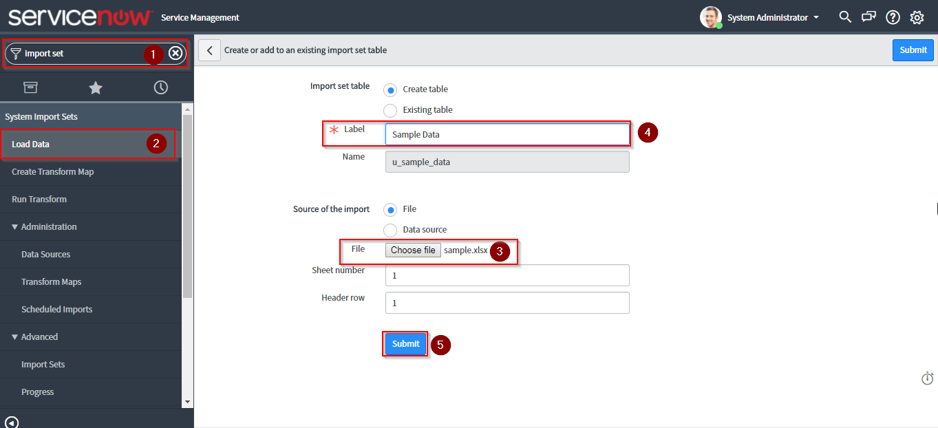 importsets1 - ServiceNow Tutorial - Edureka