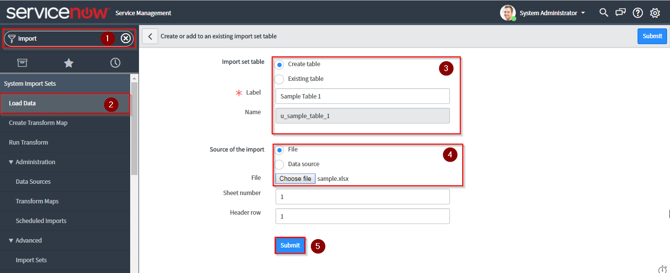 importsets - ServiceNow Tutorial - Edureka